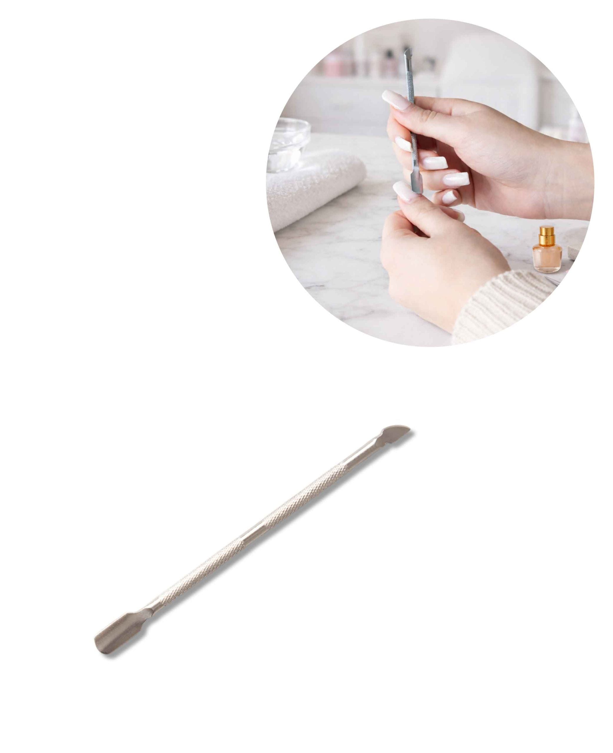Cuticle Pusher Silver
