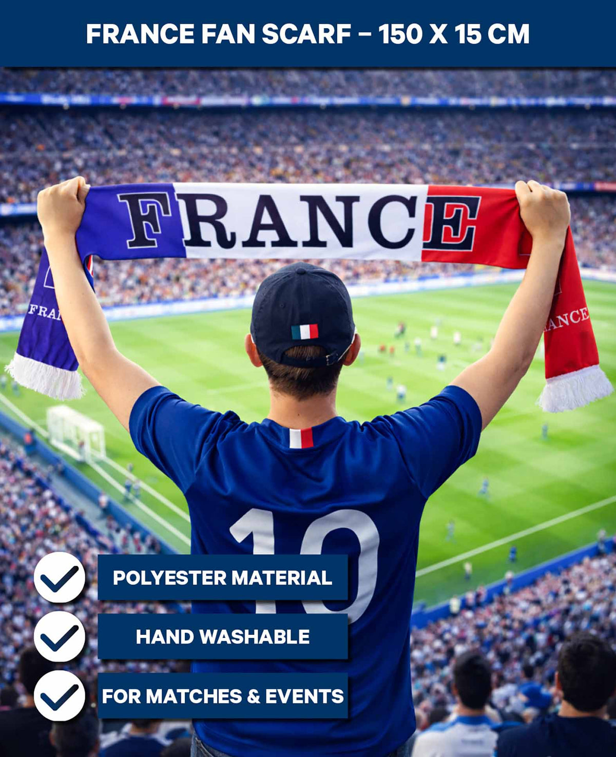 Frankreich Schal