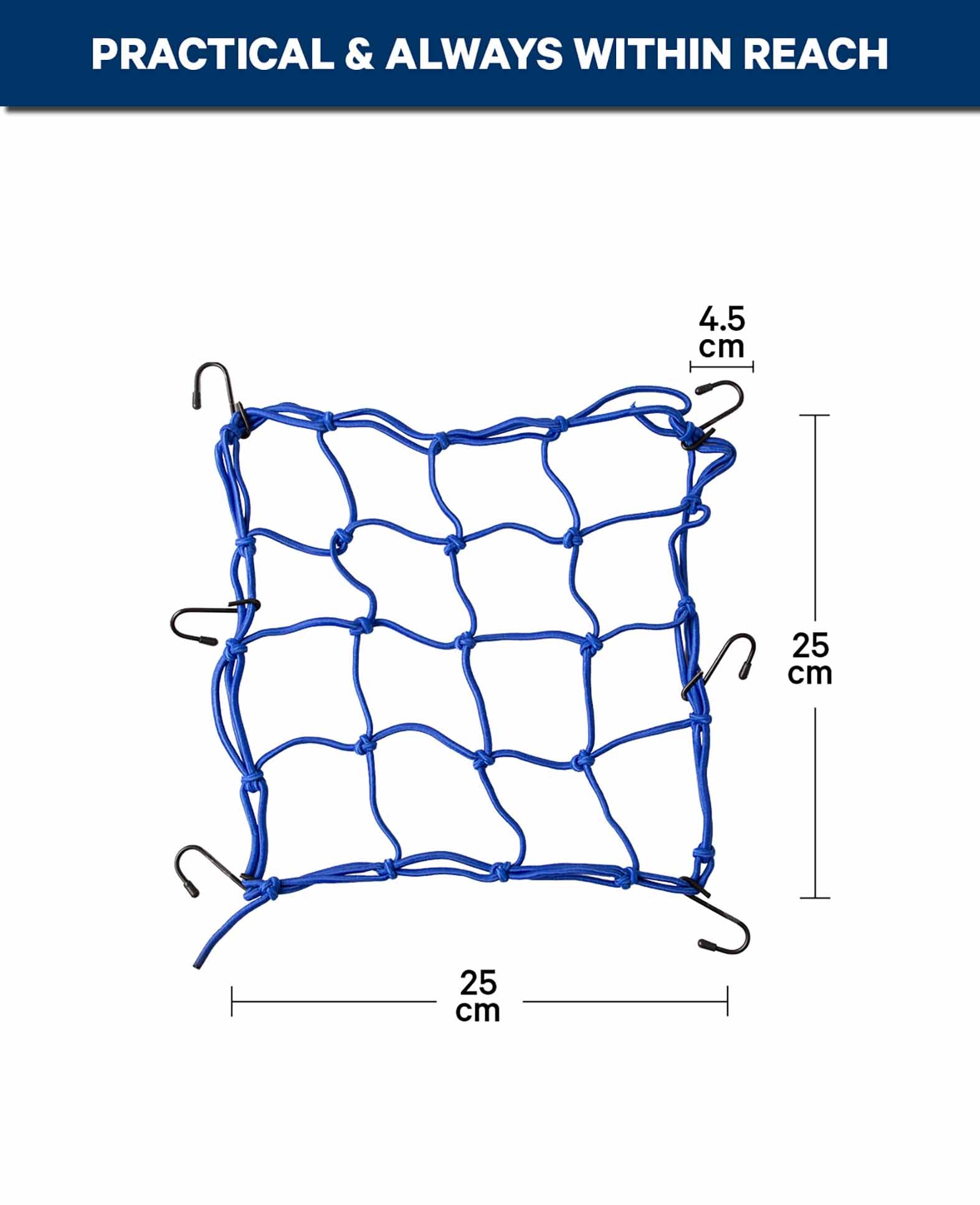 Bungee Cord Net, 25 x 25 cm, 1 pc.