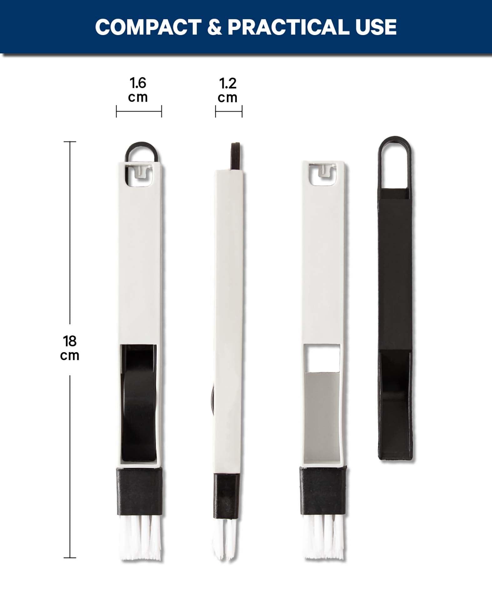 Brosse à joints, 18 x 160 mm, 3 pcs