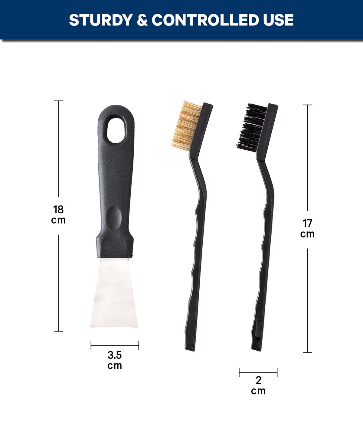 Grill/Oven Cleaning Set, 3-piece