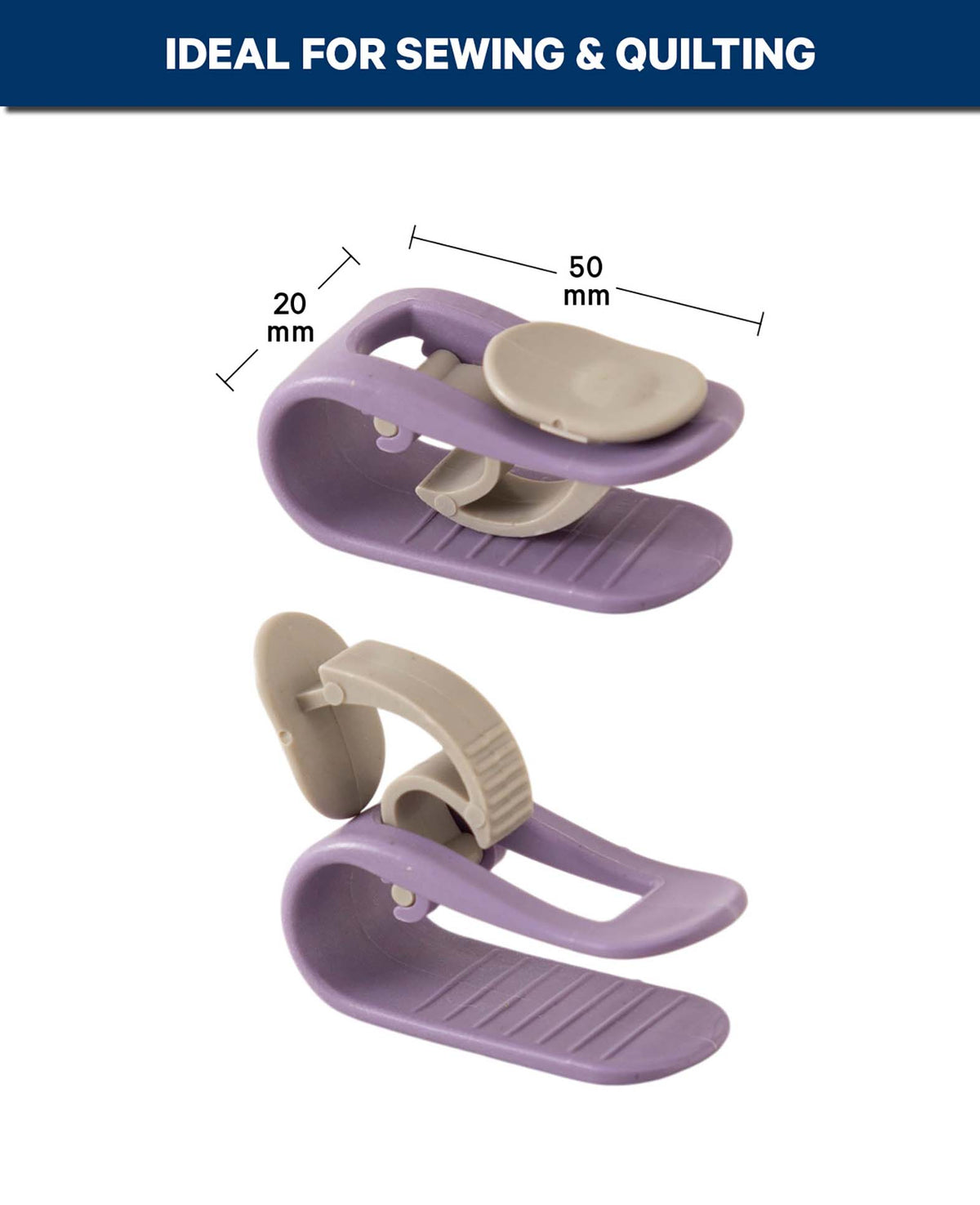 Ceiling Mount Clamp, 25 x 50 mm, 4 pcs.