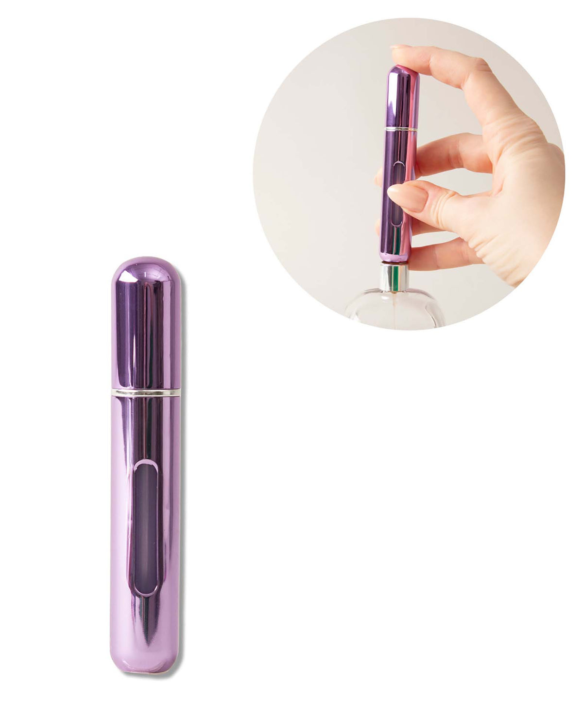 Parfumzerstäuber, Violett Metallic, 8 ml