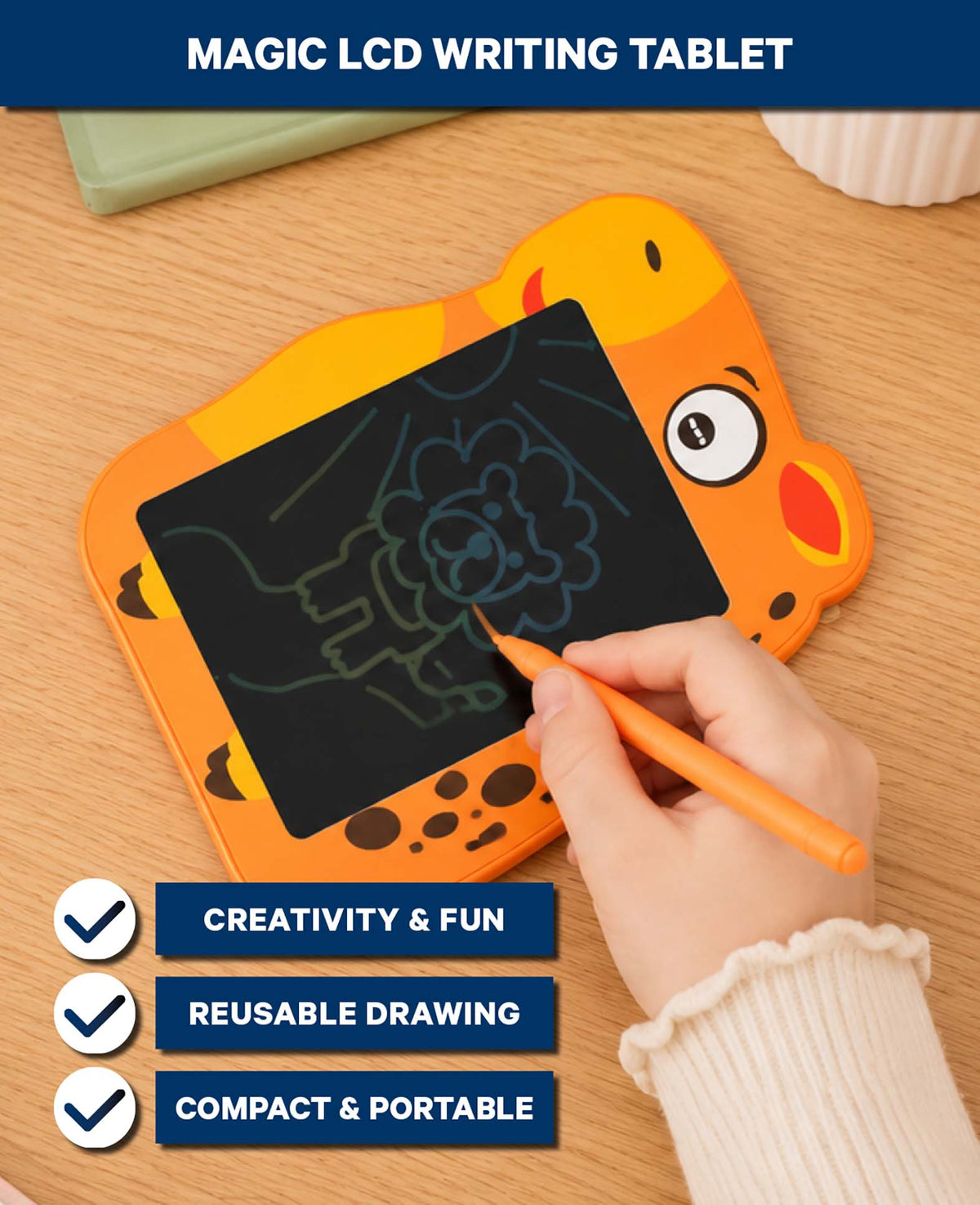 Magische LCD Schreibtafel, Giraffe
