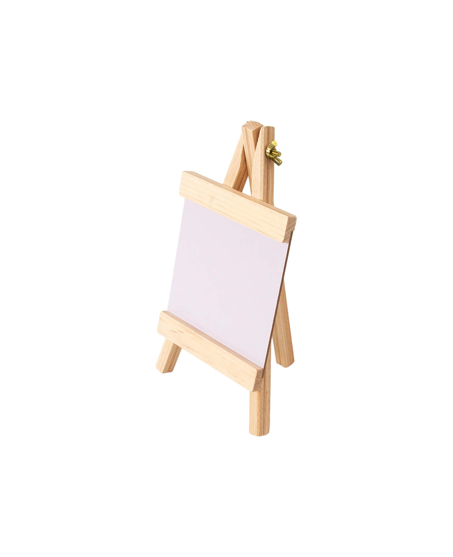 Mini Staffelei & Keilrahmen rechteckig, 12 × 23 cm