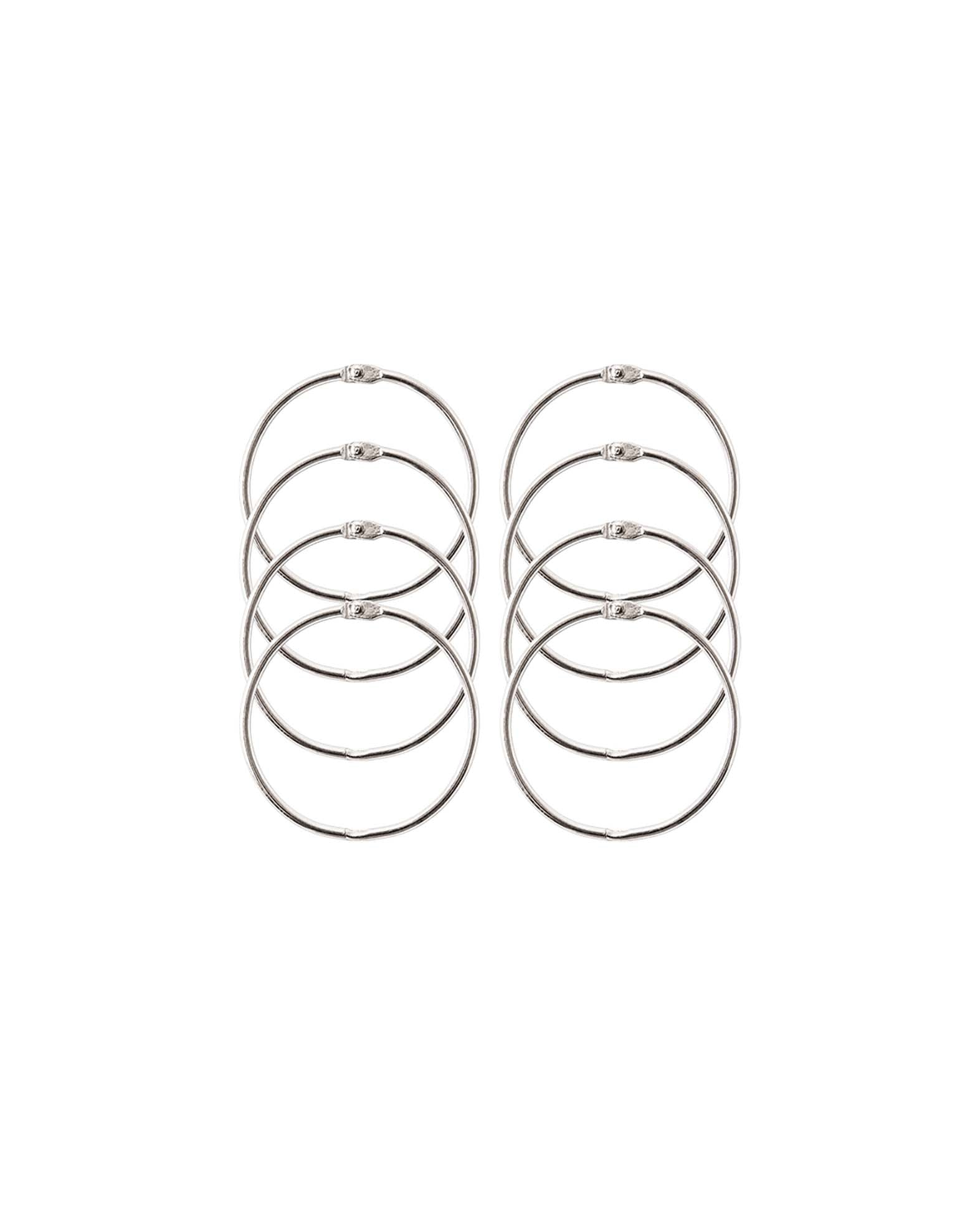 Metallringe zum Öffnen 3.8 cm, 8 Stk.