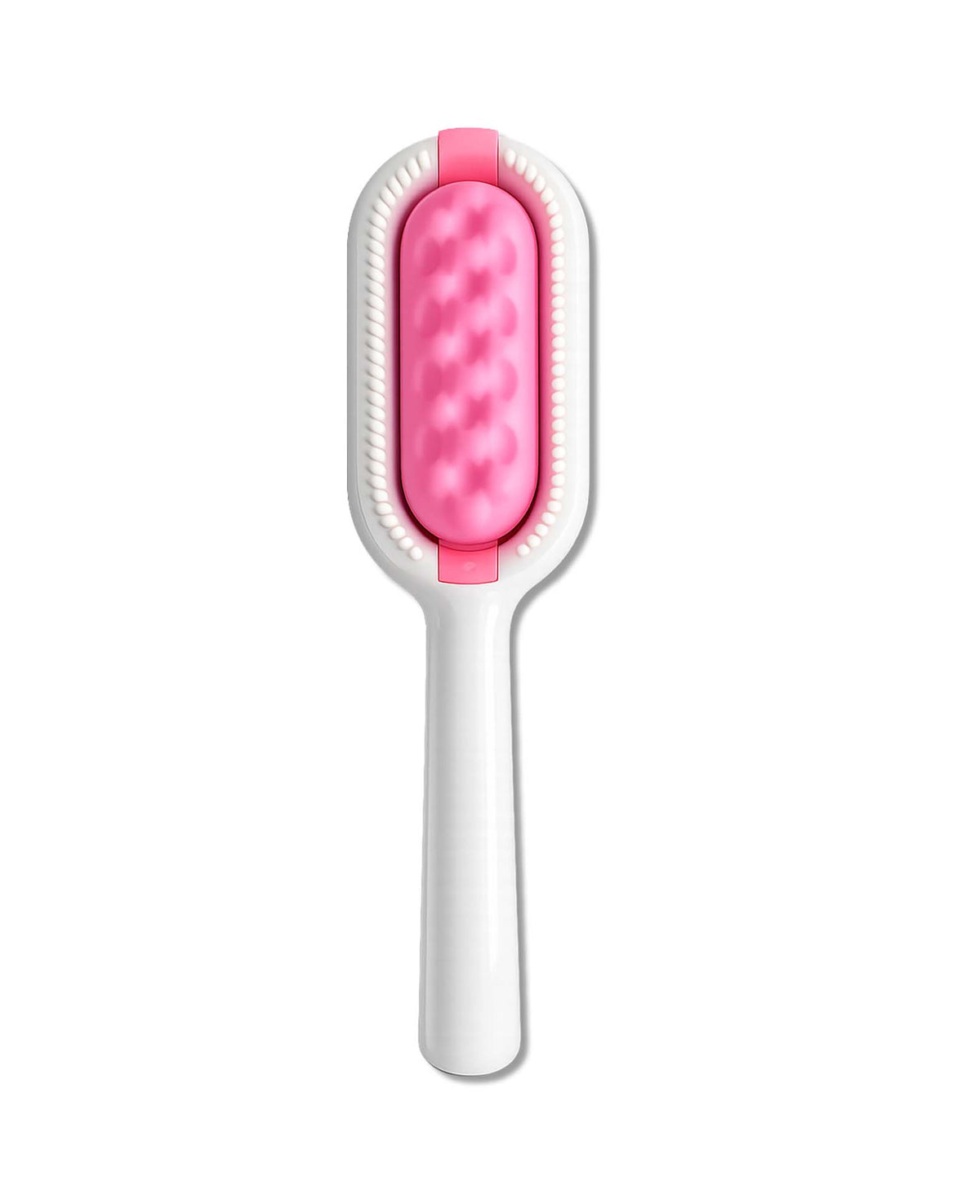 3-in-1 Tierhaarkamm, Rosa