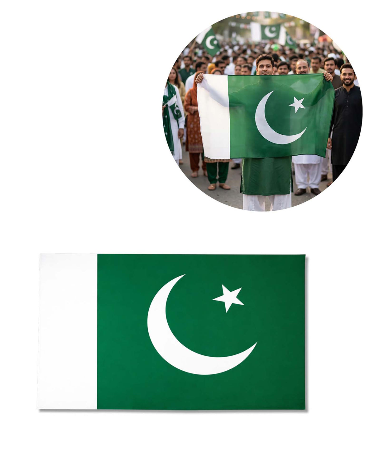 Fahne Pakistan, 90x150 cm