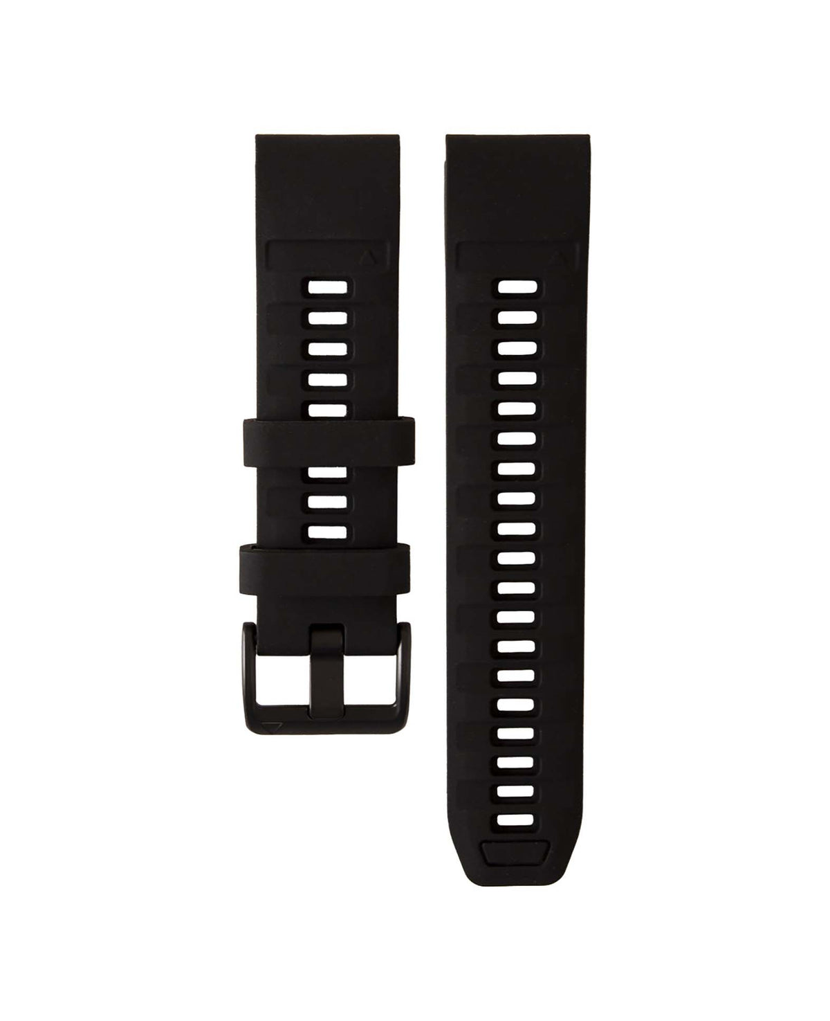 QuickFit Silikonarmband für Garmin, Schwarz, 22 mm