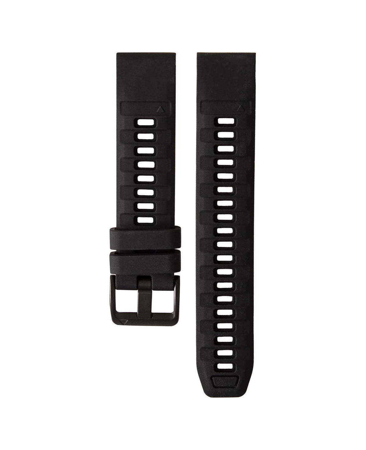 QuickFit Silikonarmband für Garmin, Schwarz, 20 mm