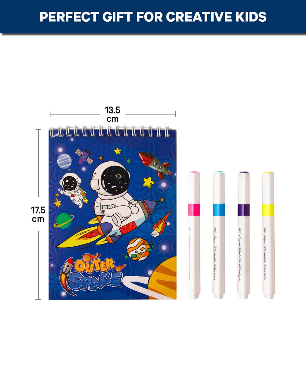 Malset Weltraum inkl. 4 Stiften