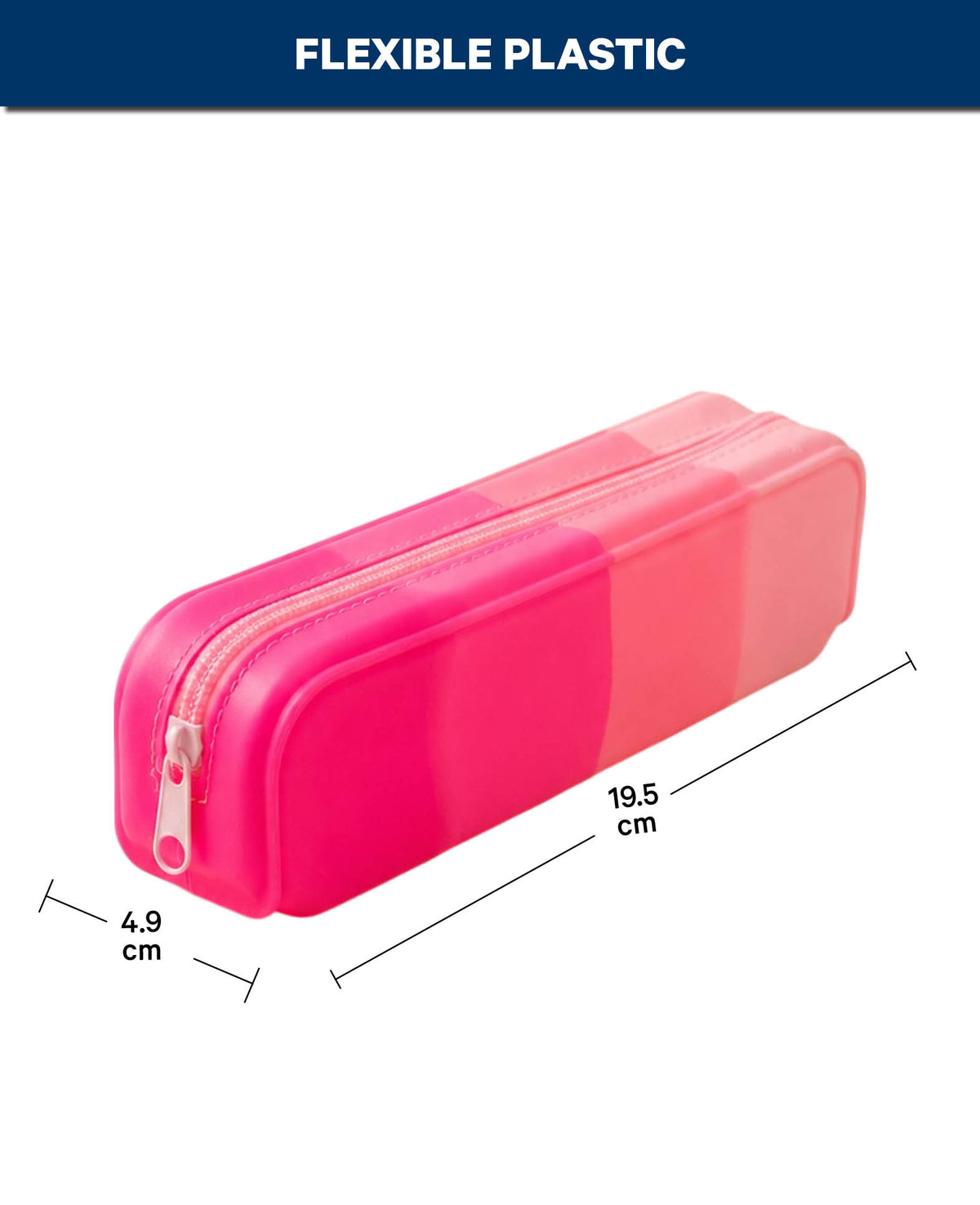 Stifteetui Kunststoff, Pink