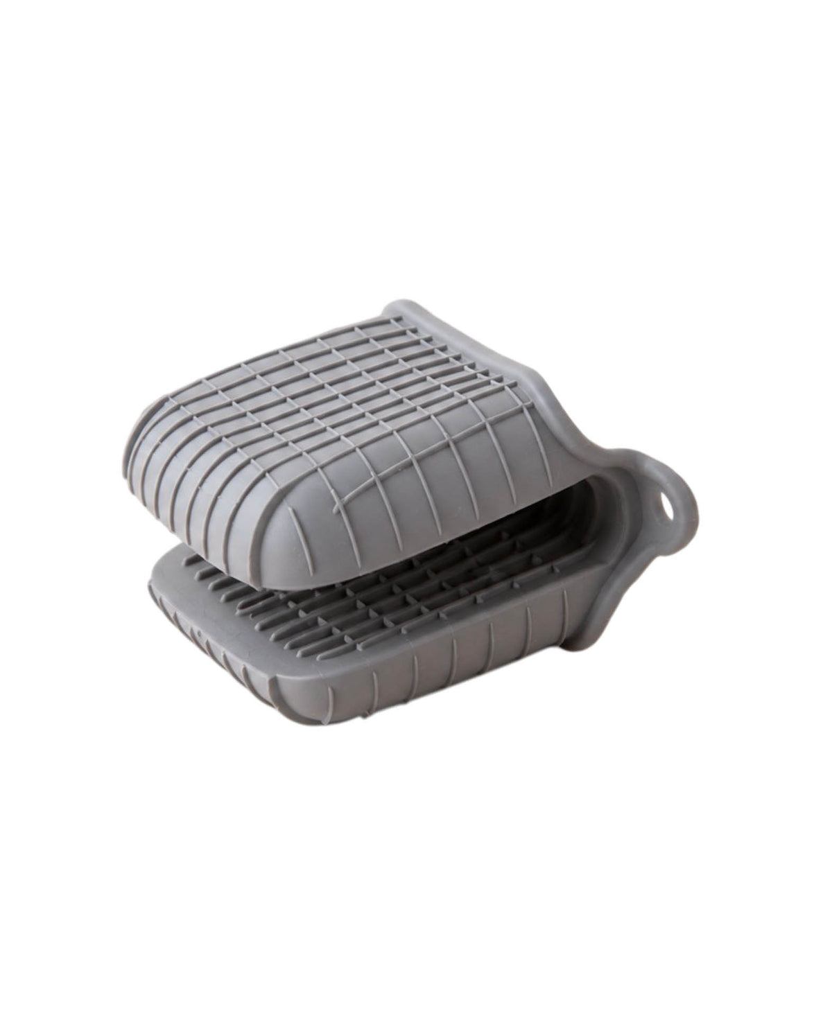 Topf-Schutzhandschuh aus Silikon, Grau