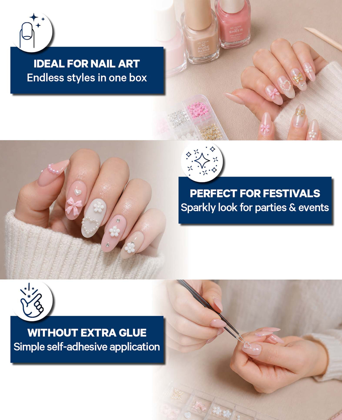 Nail Art Schmuckset