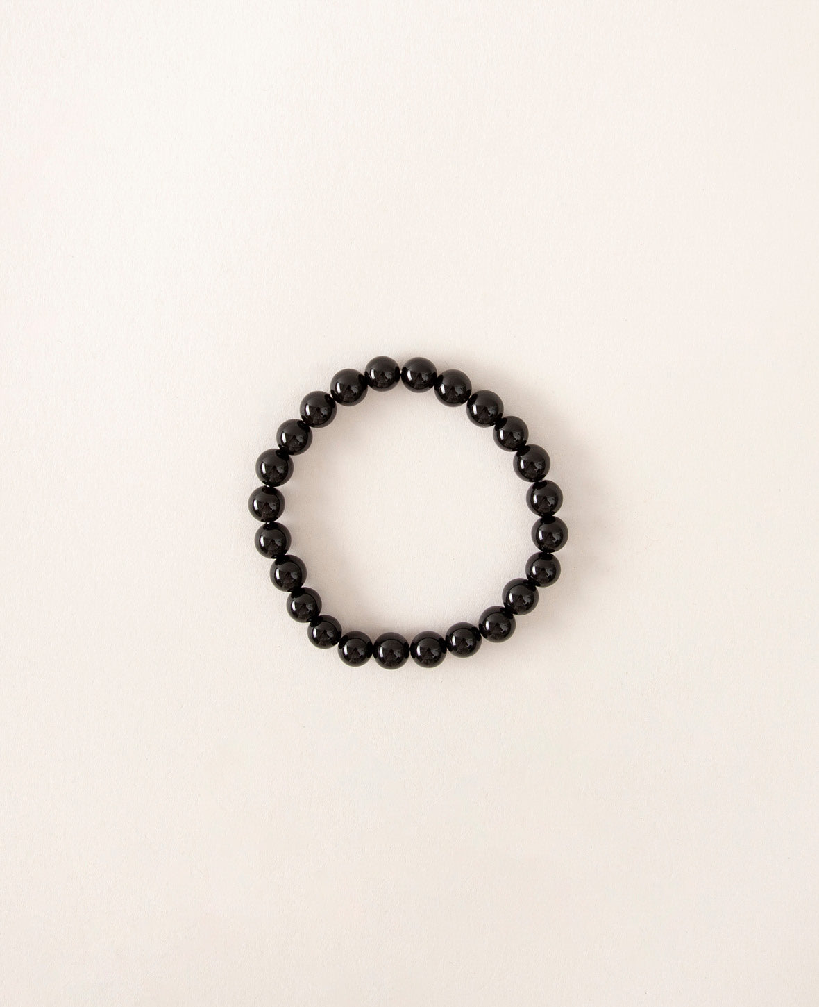 Echtstein-Armband, Black Onyx