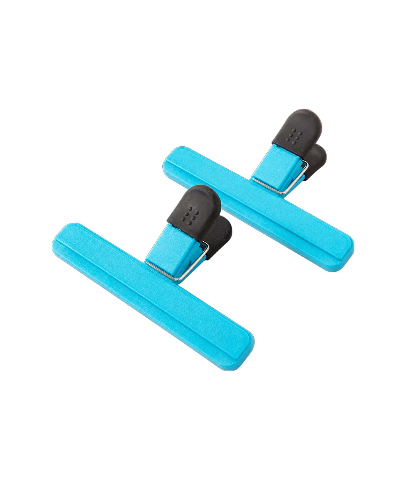 Tütenclips 15cm, Blau, 2 Stk.