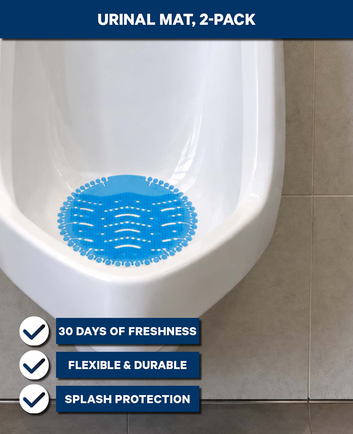 Urinalmatte mit Duft Ocean Breeze