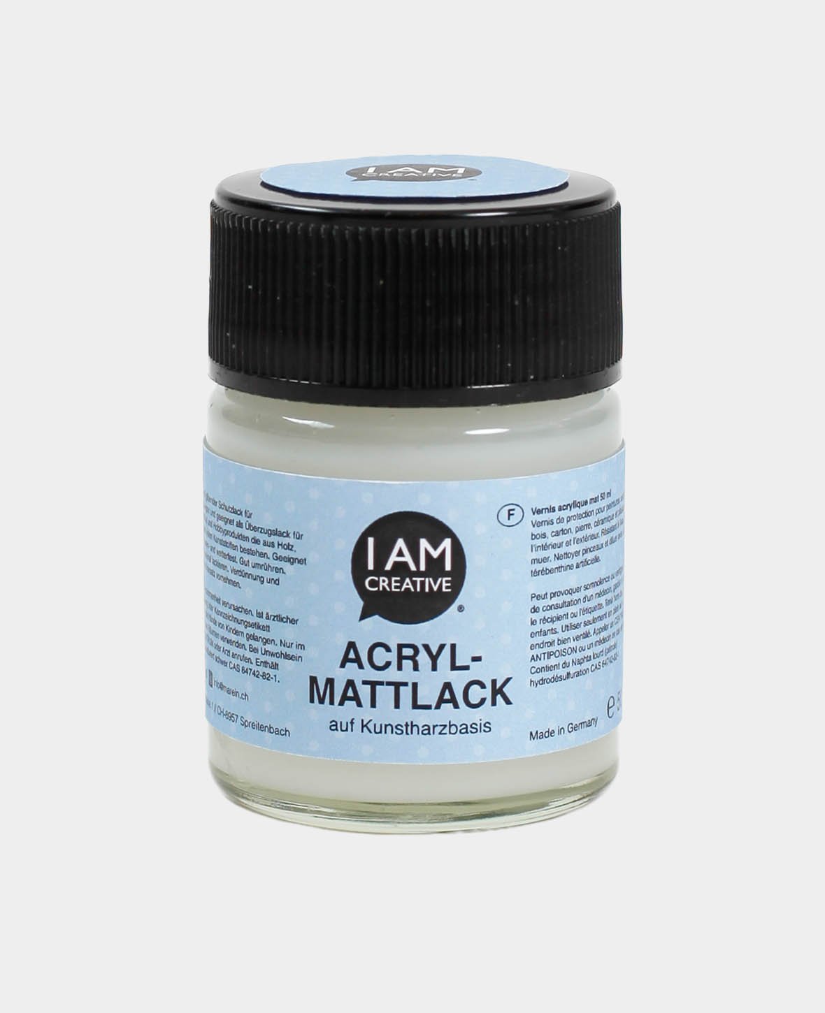 Acrylic matt varnish, transparent, 50 ml