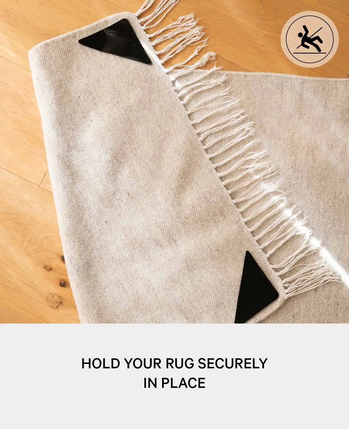 Antirutsch Pads für Teppich, 8 Stück