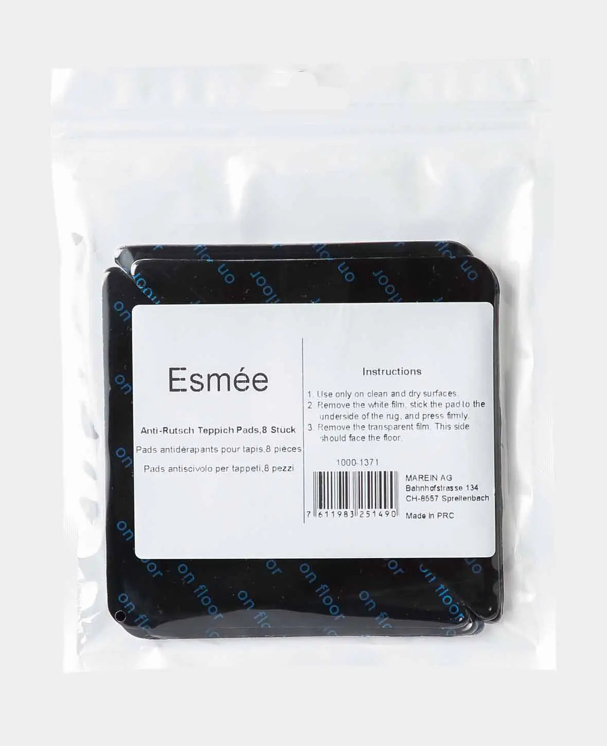 Anti-slip Pads for Rugs, 8 Pieces