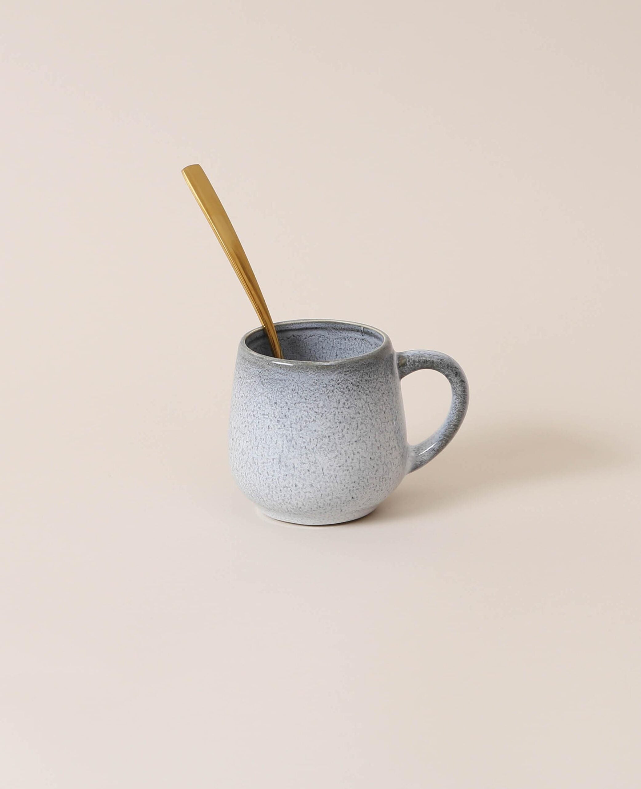 Tasse à café, côtelée, 11x9x9cm
