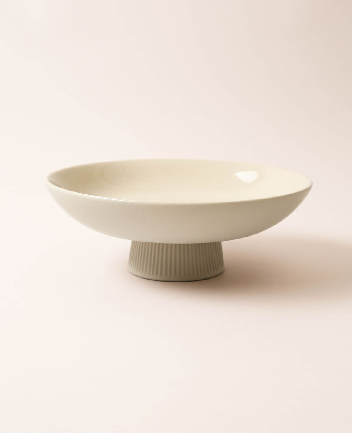 Étagère pour plats en céramique, sable, D25cm