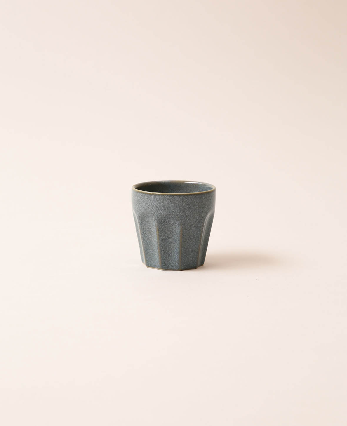 Tasse à espresso, bleu-gris