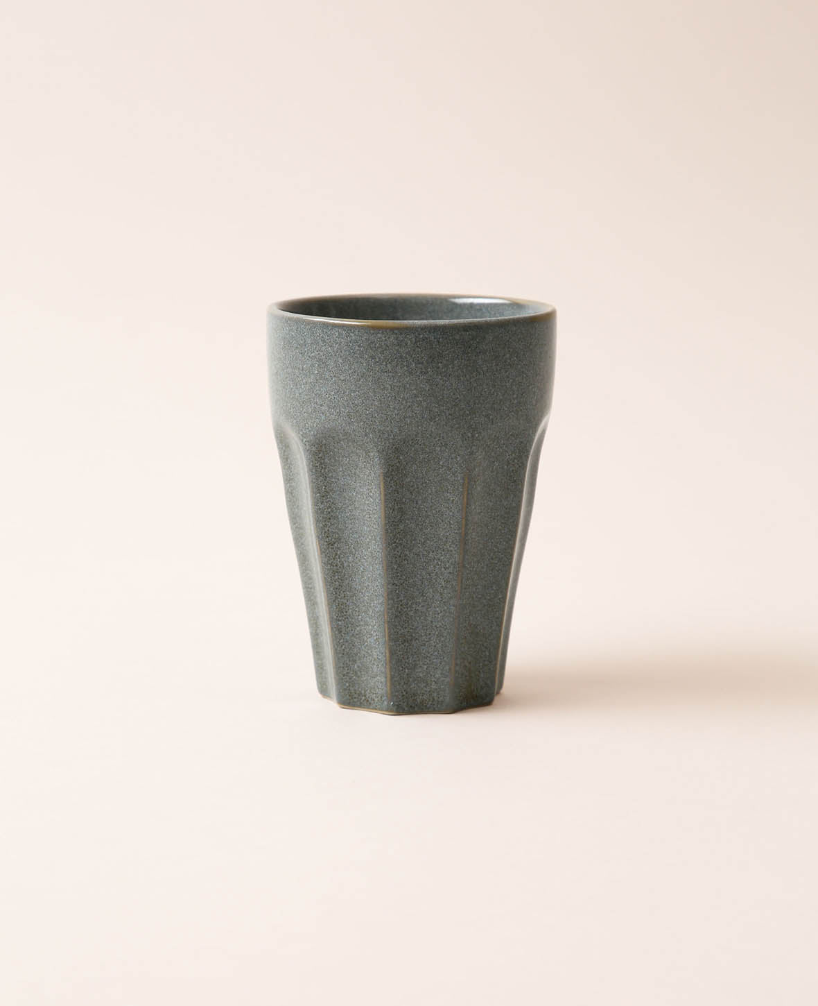 Tasse à macchiato, bleu-gris