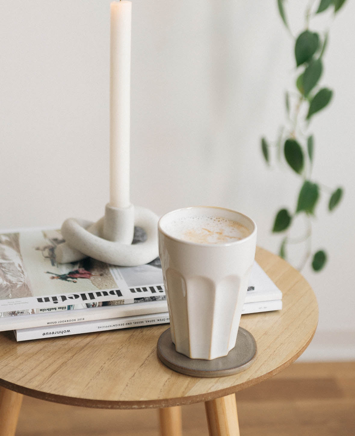 Tasse à macchiato, blanche