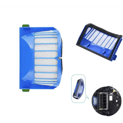 (13-tlg. Set) Ersatz Seiten Bürsten / Hepa Filter / Lamellen Reinigung