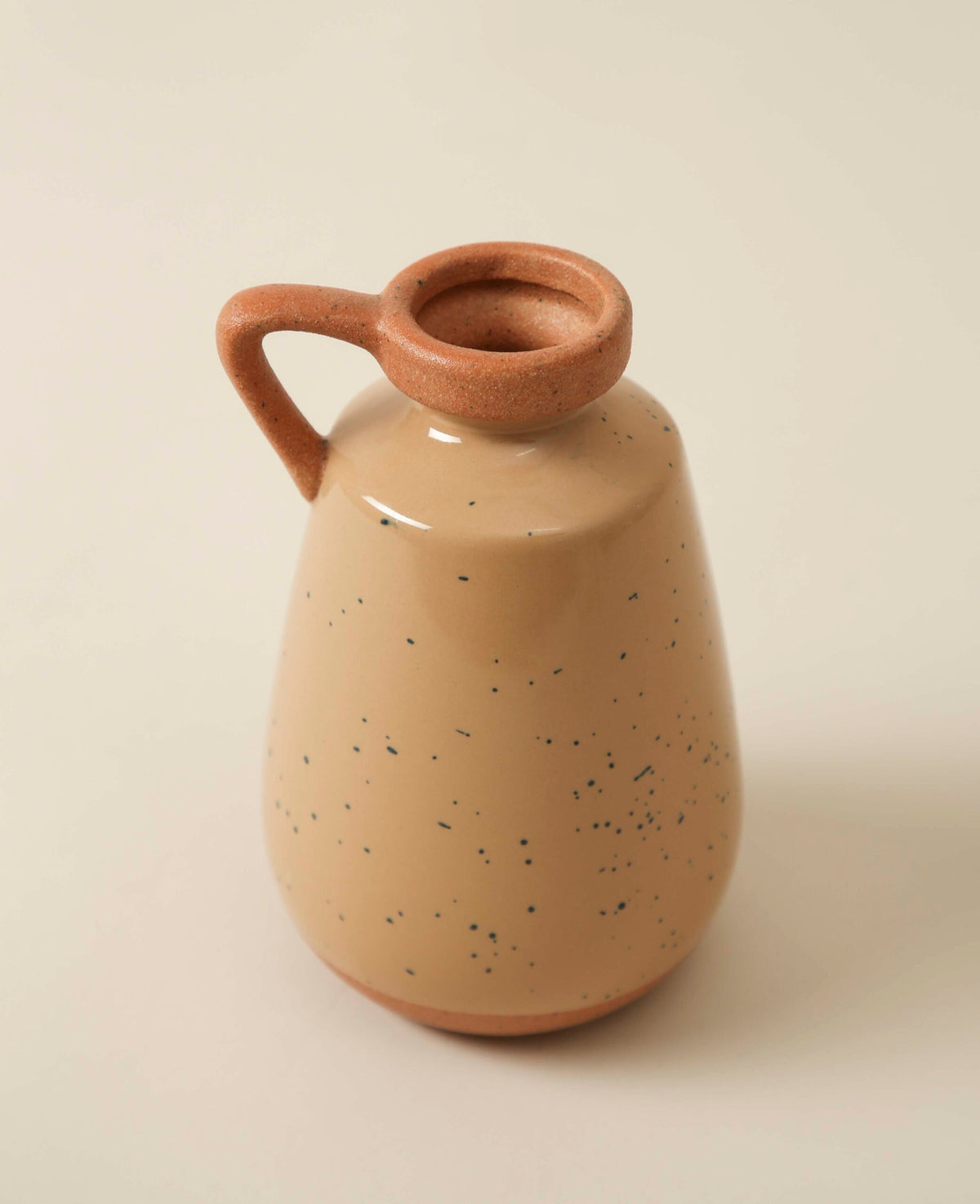 Ceramic Vase, Terracotta, 11x17 cm