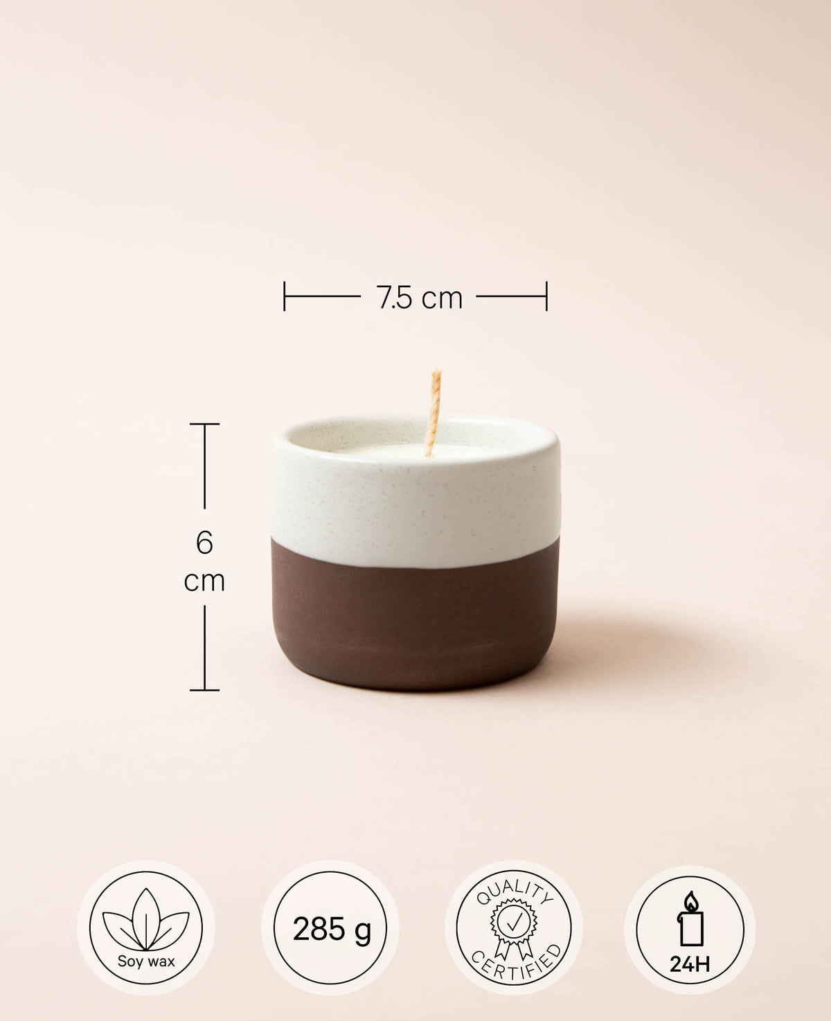 SoTrue Candle Ceramic, Orchid Bamboo