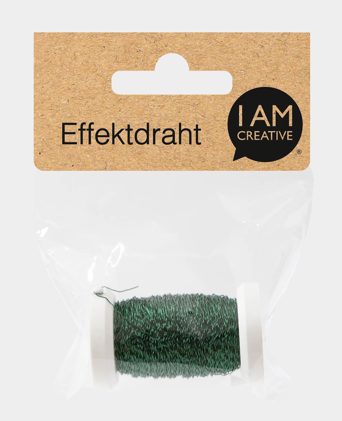 Effet fil métallique vert, 0,25 mm x 50 m