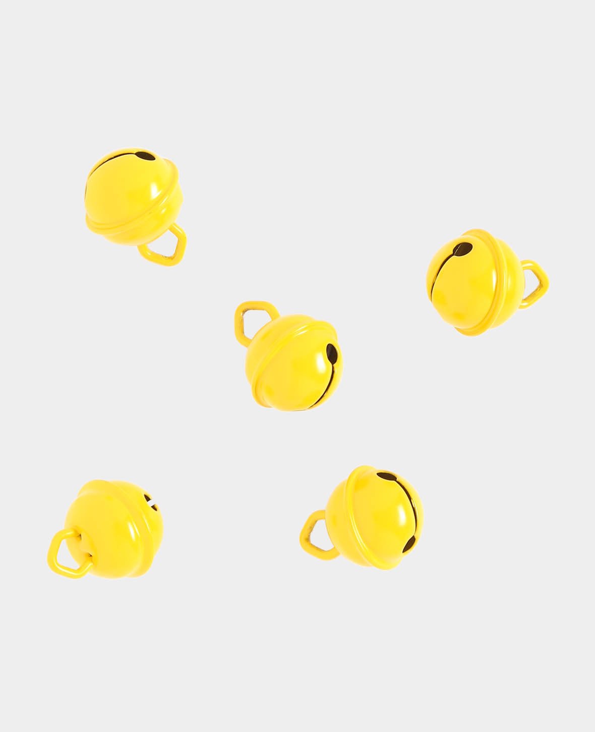 Grelots, Jaune ø 15 mm, 5 pièces