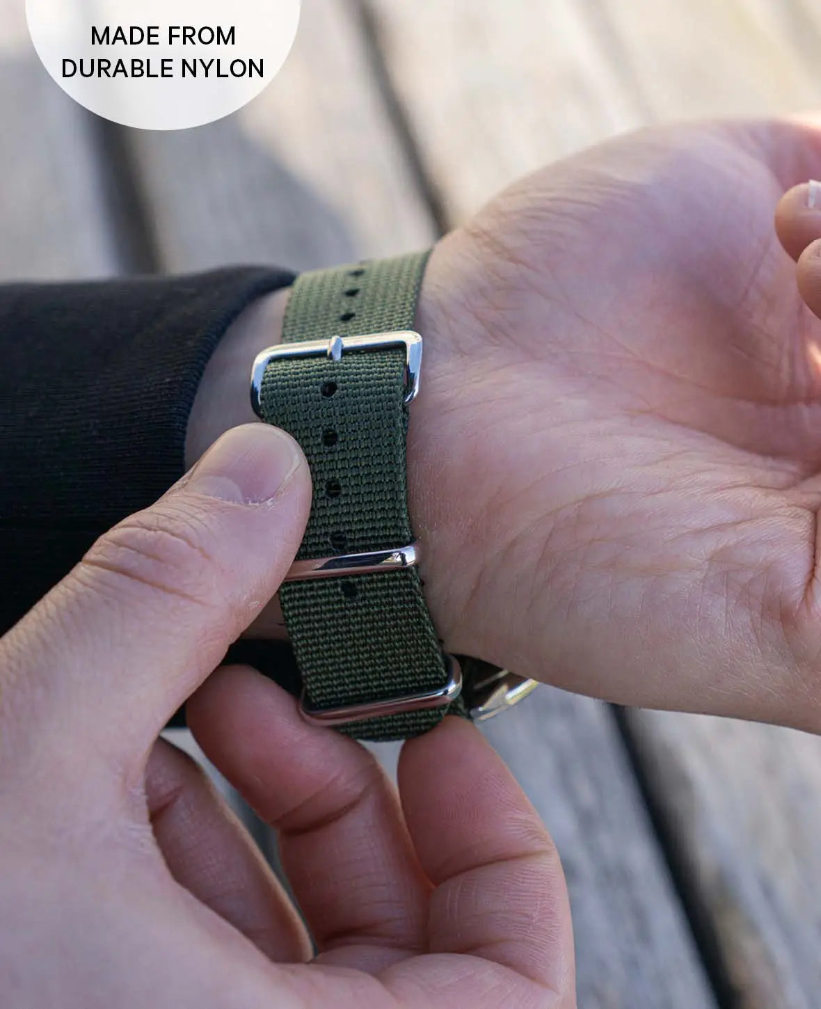 Natostrap Uhrenarmband Olive