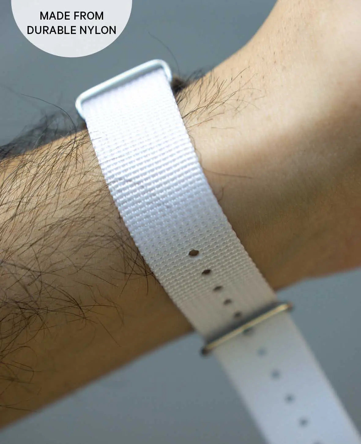 Natostrap Uhrenarmband Weiss