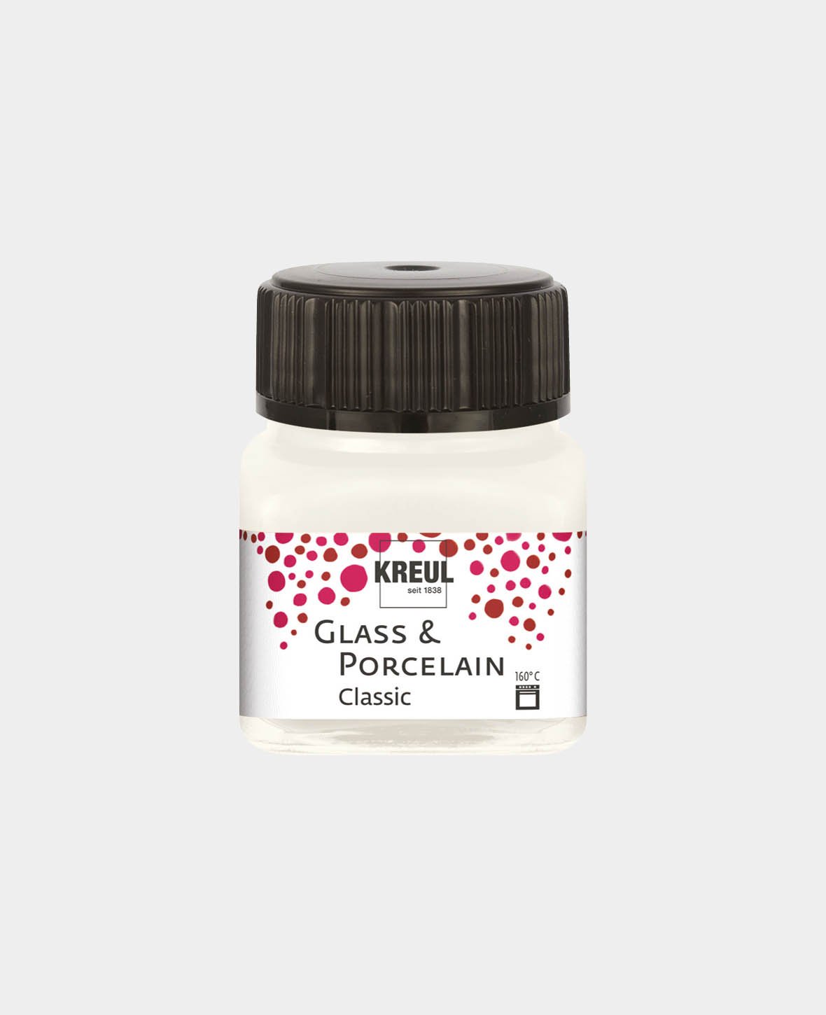 KREUL Glas- & Porzellanfarbe, Elfenbein, 20 ml