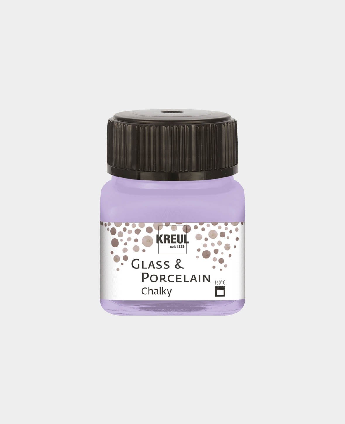 KREUL Glas & Porzellanfarbe Chalky, Sweet Lavender, 20 ml