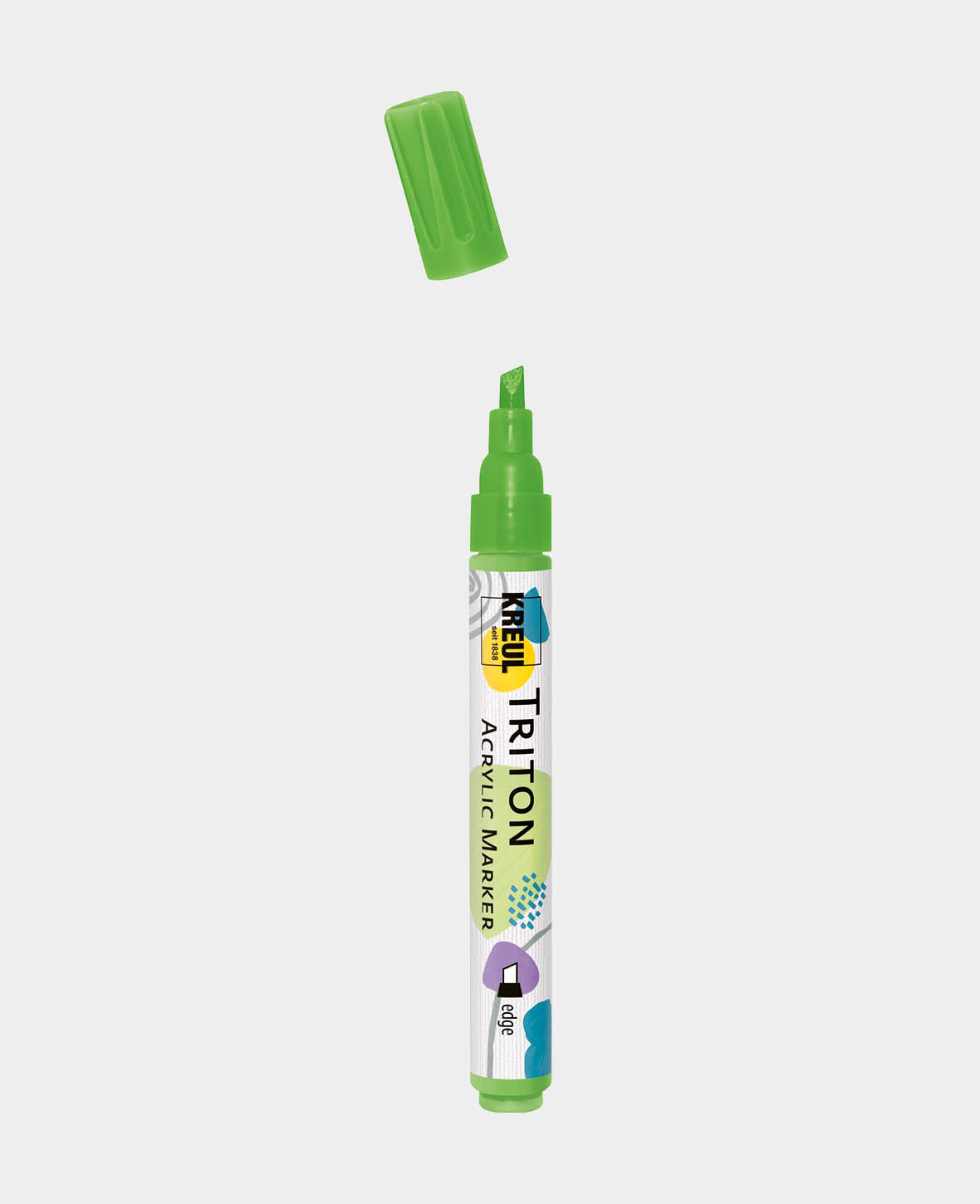 SOLO GOYA Triton marqueur de peinture acrylique 1.4 Vert Fluorescent