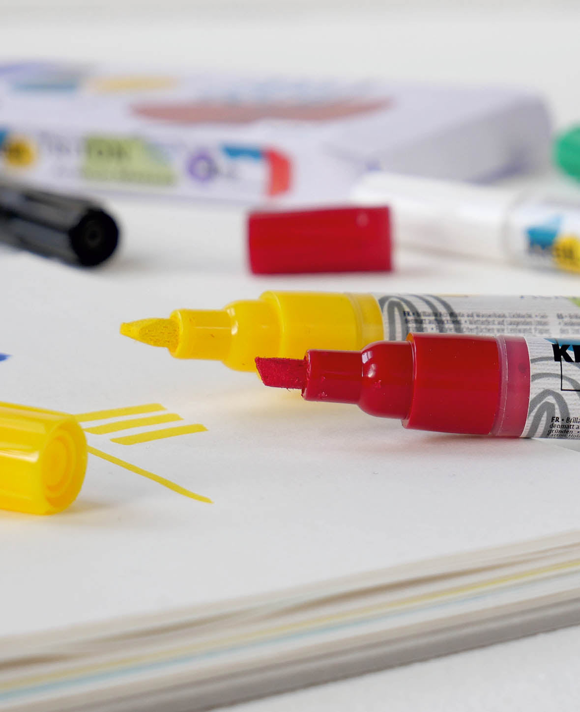 SOLO GOYA Triton Acrylic Paint Marker 1.4 6er Set