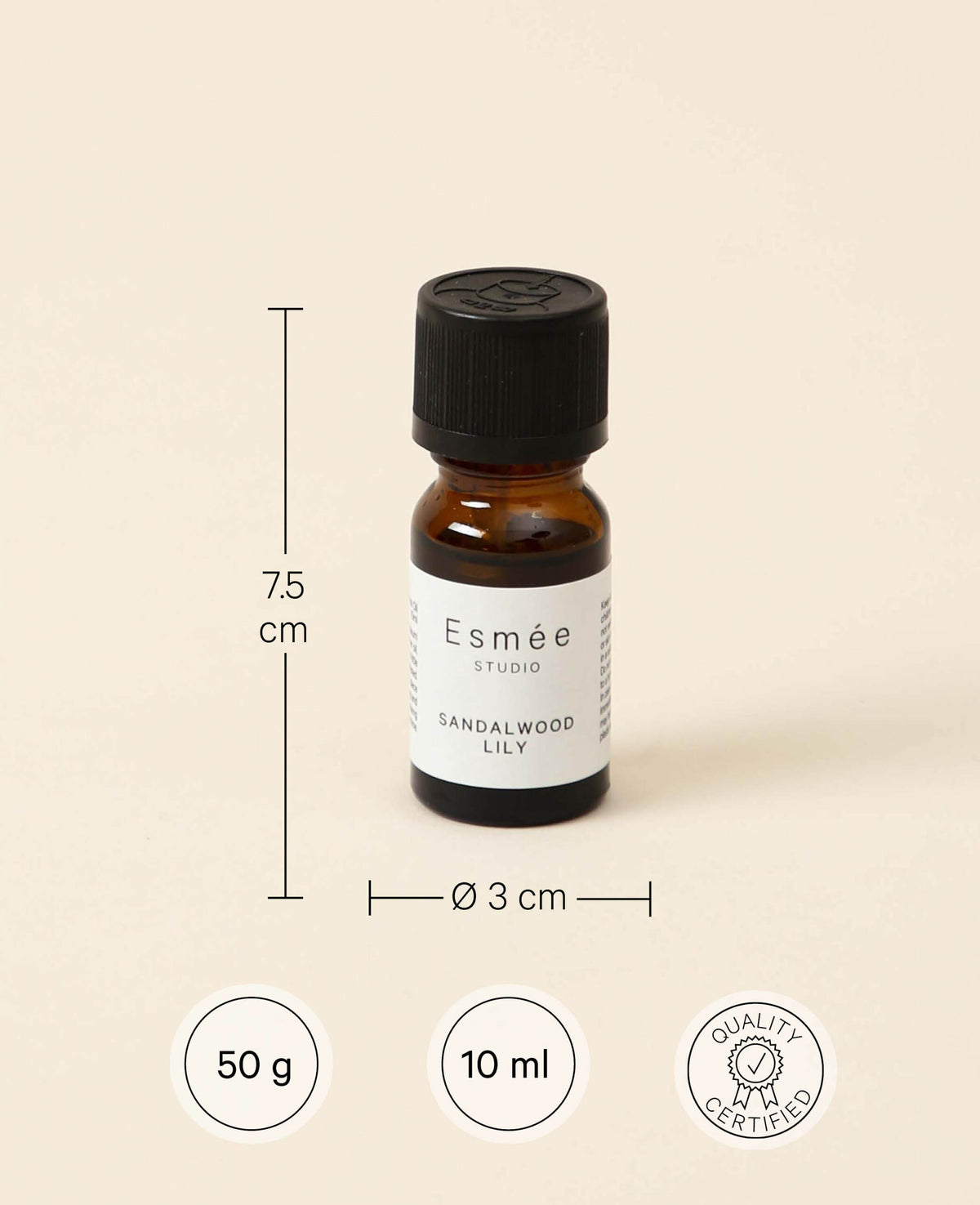 Duftöl / Raumduft für Duftlampen oder Potpurri, Sandalwood Lily, 10 ml