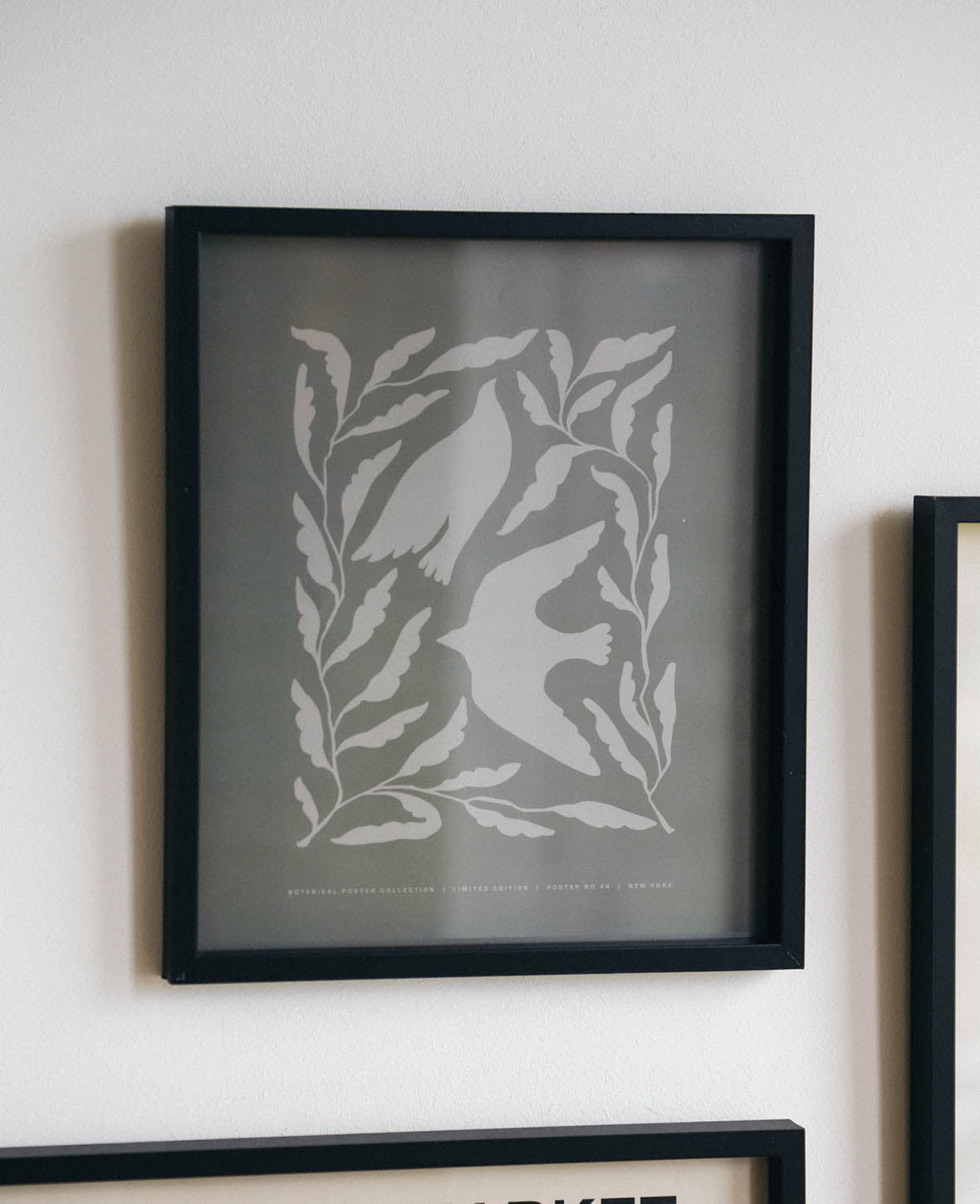 White Bird Framed Poster