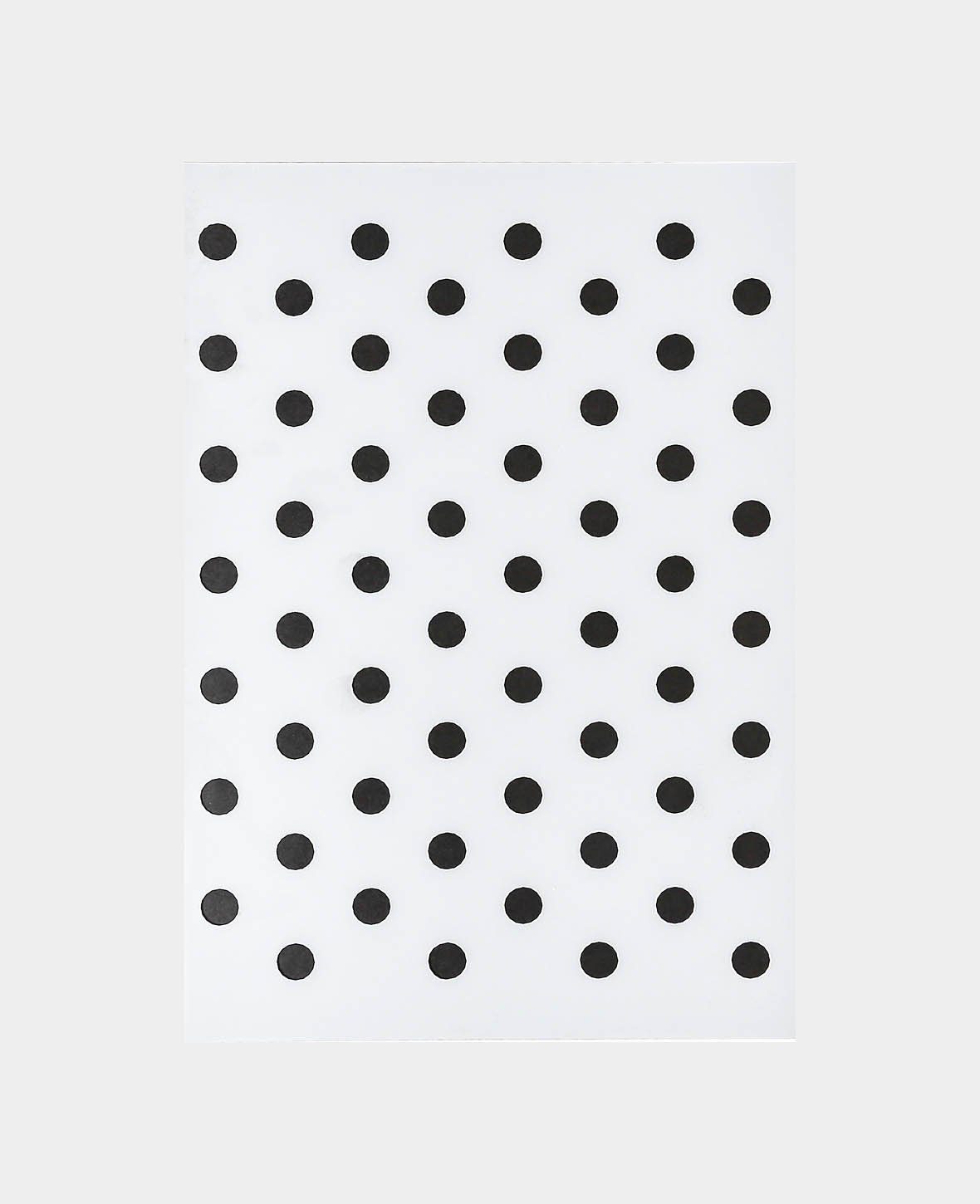 Gabarit points, 148 x 210 mm (A5), Blanc translucide