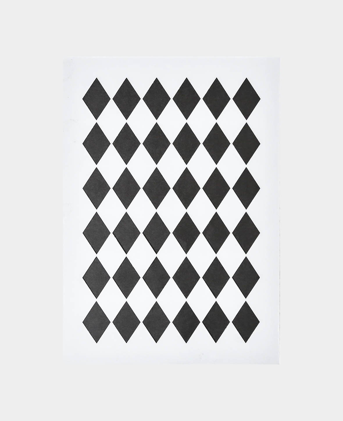 Schablone Diamond, 148 x 210 mm (A5), Weiss transluszent