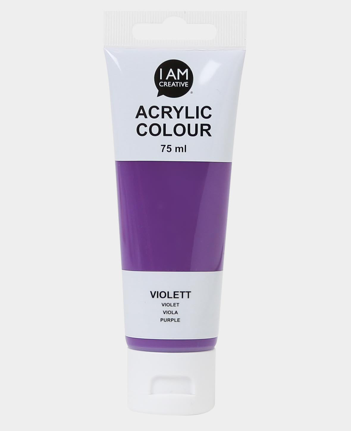Peinture acrylique, violet, 75 ml
