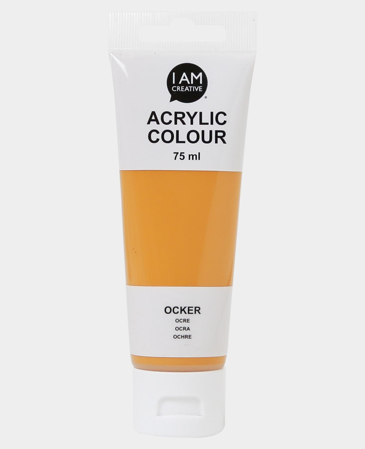 Acrylic paint, Ochre, 75 ml