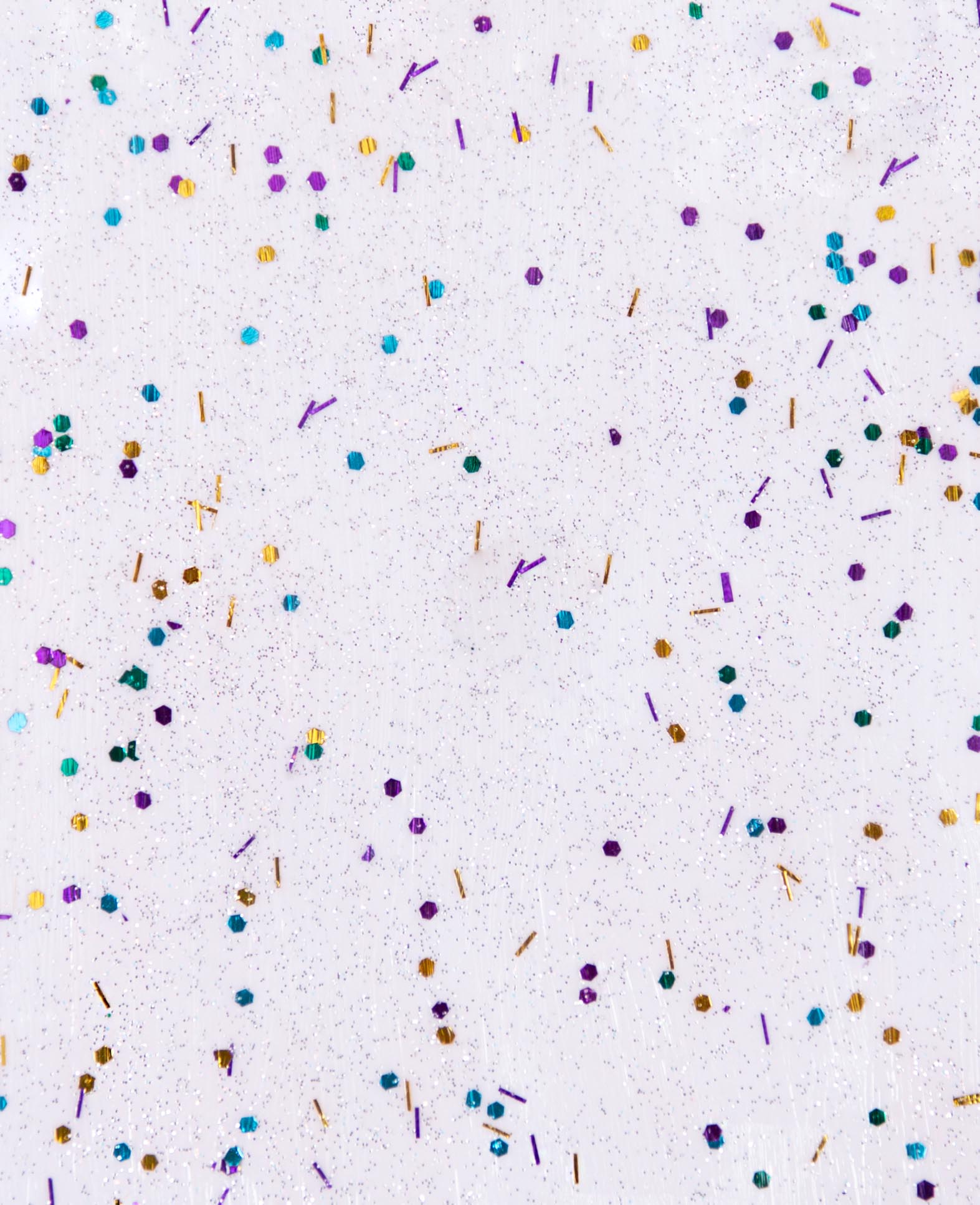 Acrylfarbe, Glitter Silber, 75 ml