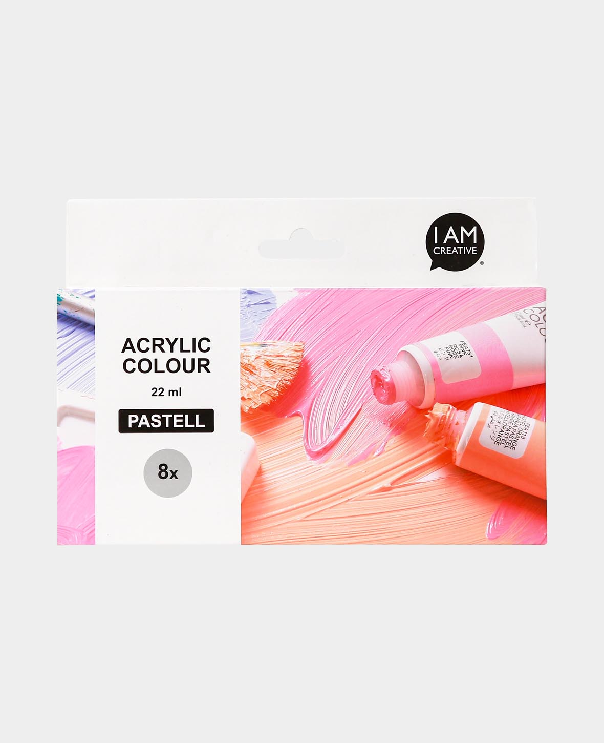 Acrylic Set Pastel, 8 x 22 ml