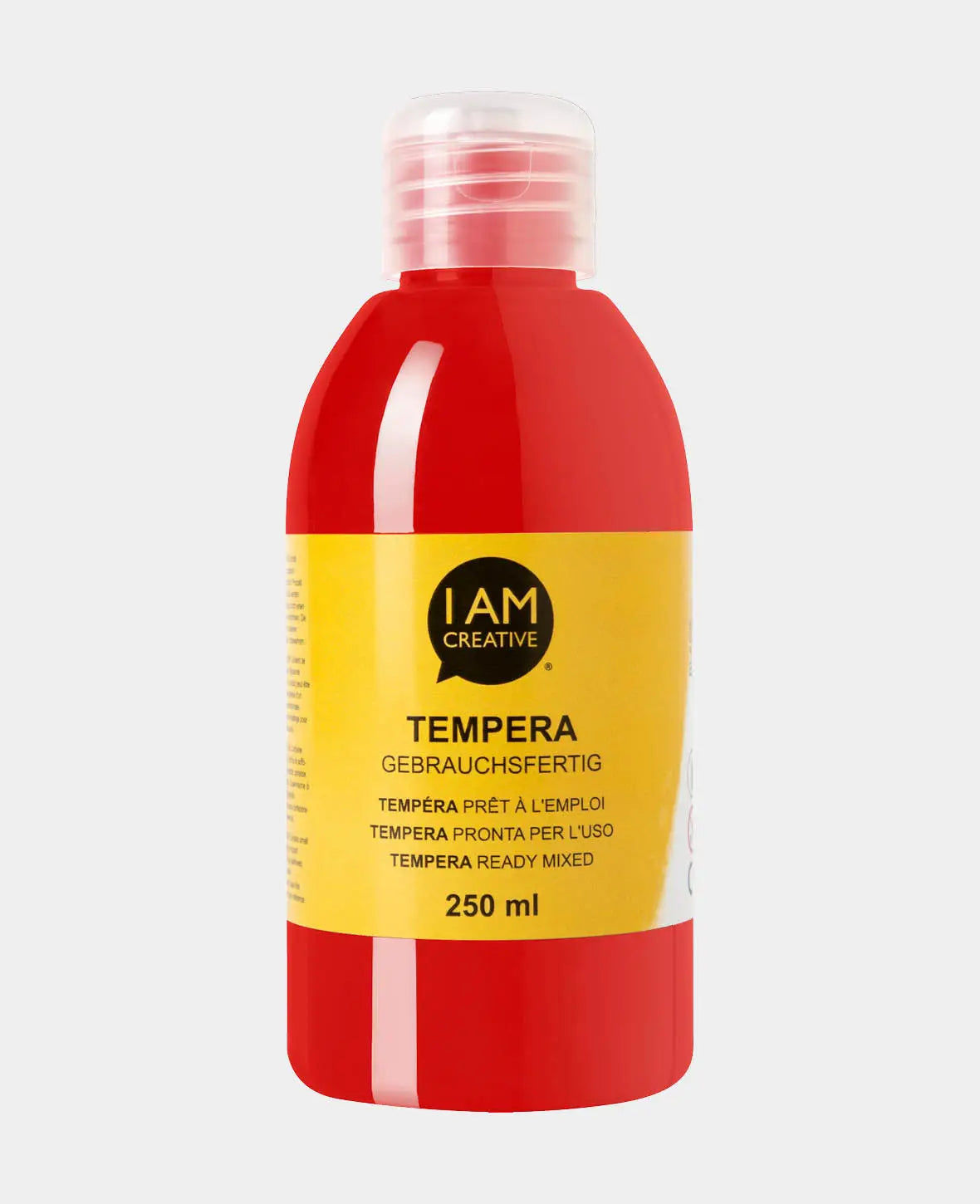 Temperafarbe, Rot, 250 ml
