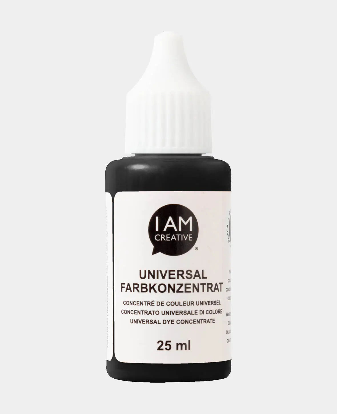 Universal Color Concentrate, Black, 25 ml